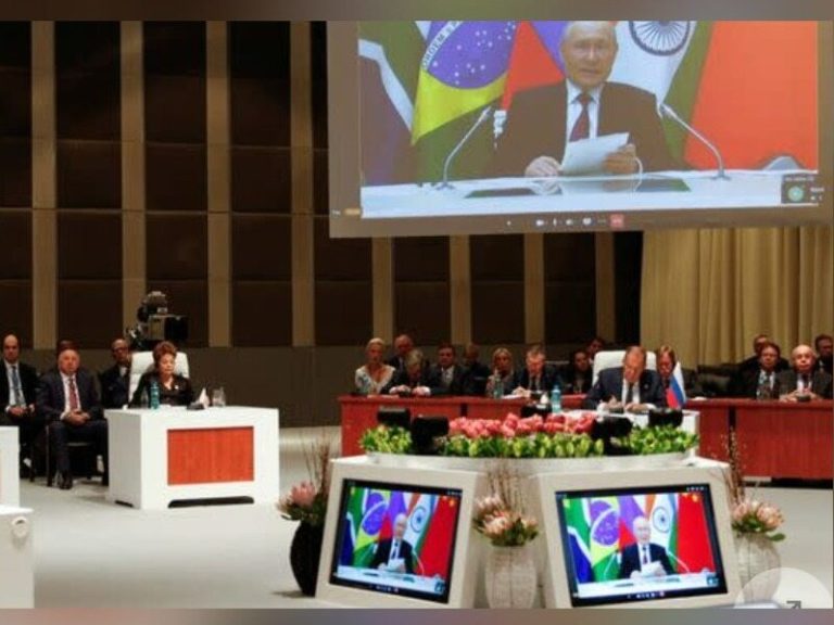 BRICS Summit.  With a changed voice, Putin defended his arguments, and Xi Jinping disappeared from the program