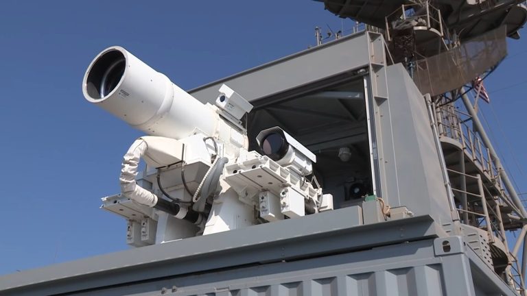 China overtook the US.  It’s about lasers for the military