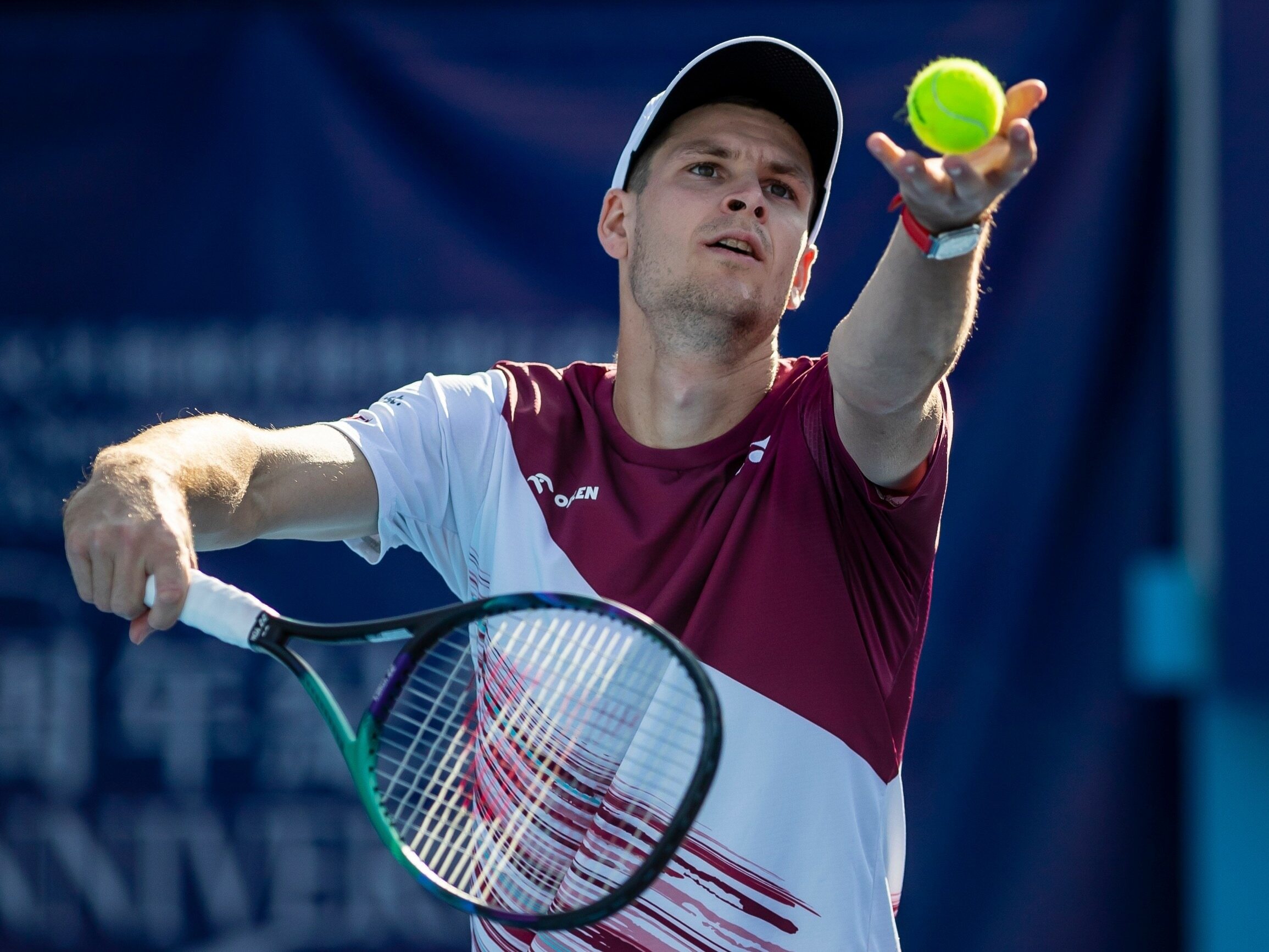 Hubert Hurkacz vs. Miomir Kecmanovic at ATP Toronto.  What time and where can I watch the TV broadcast and online?