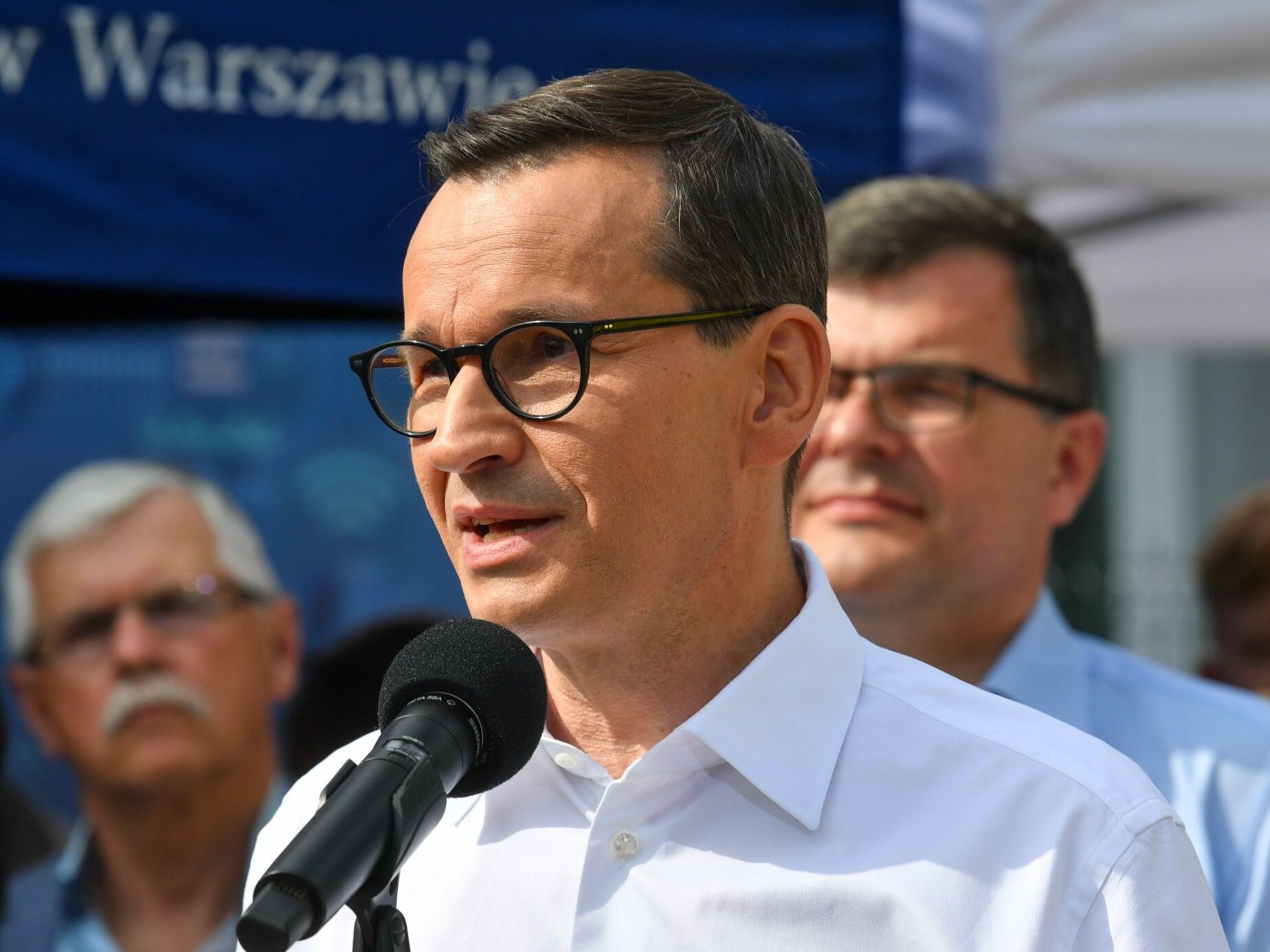 Morawiecki's harsh words to Weber.  "Poland does not need lessons in democracy"