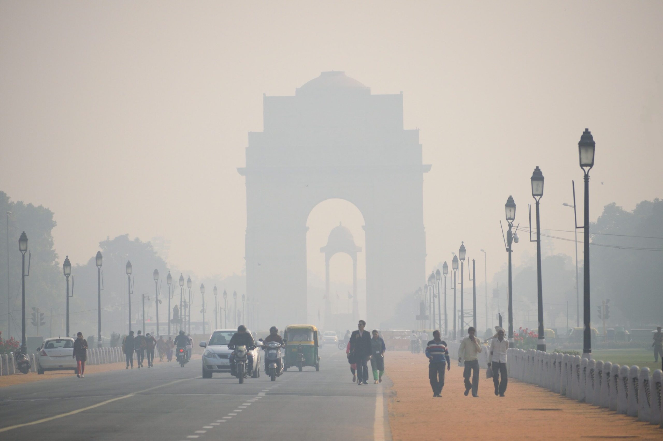 Smog paralyzed India.  Schools and airports were closed