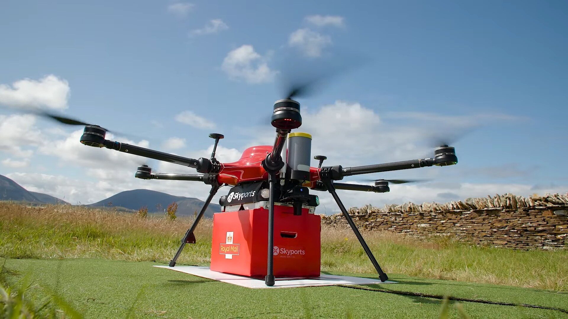 The British postman drone is already operational.  Delivers letters to the Scottish islands