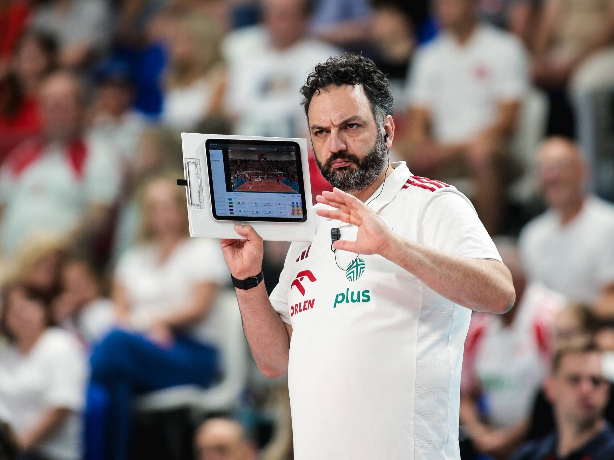 The Polish volleyball player was in shock.  What is the secret of Stefano Lavarini?