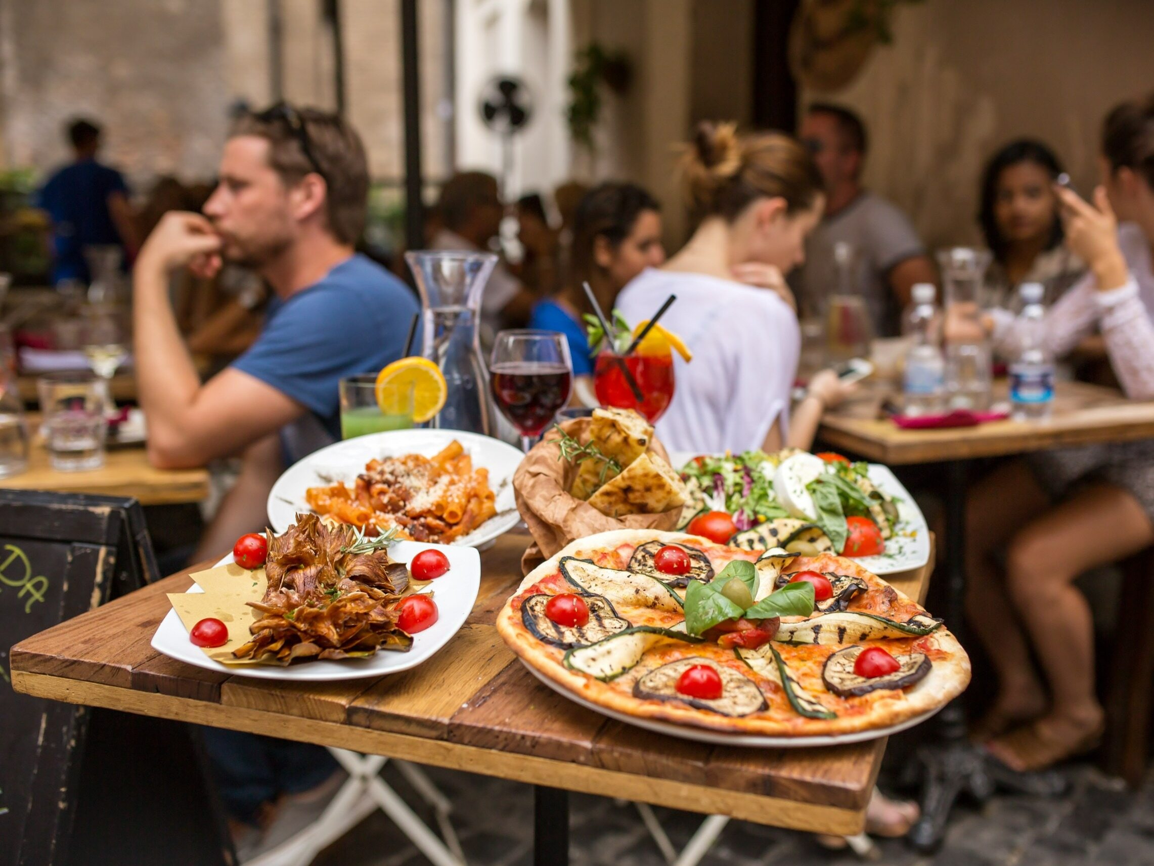 Tourists being charged in Italian restaurants?  They usually don't expect it