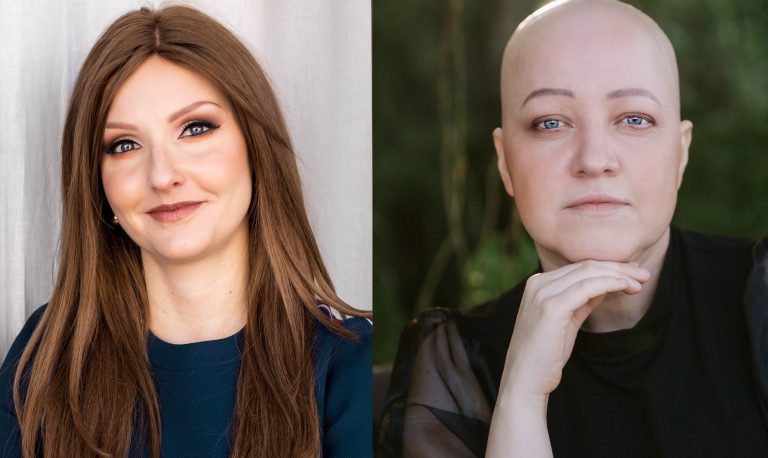 Who are the alopecia women?  Agata: “My husband has never seen me without a wig.”  Marta: “There was a time when I took my hair off.  Maybe I wanted to scream my alopecia?”