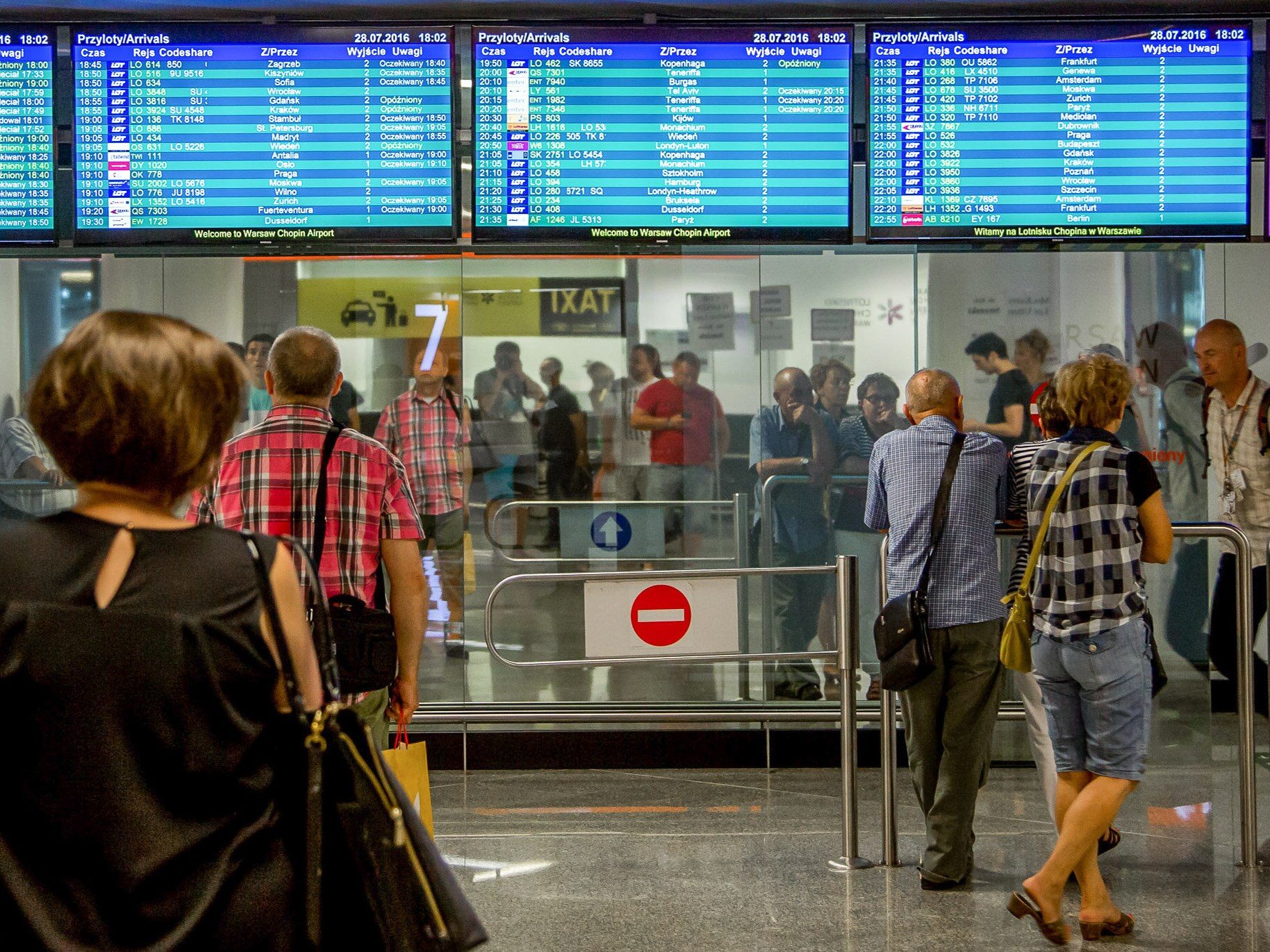Did your luggage pass security check?  Chopin Airport has the perfect solution