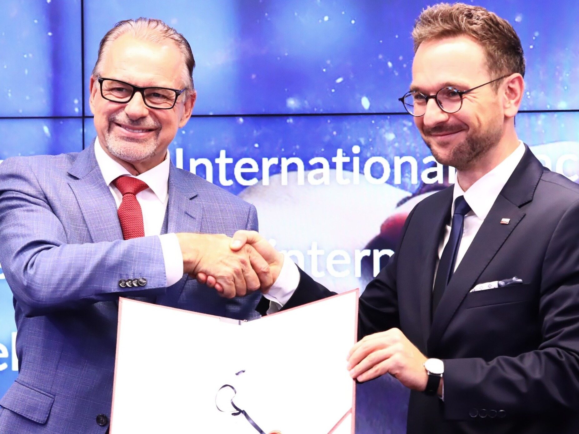 Poland in space.  There is an agreement between the government and the European Space Agency