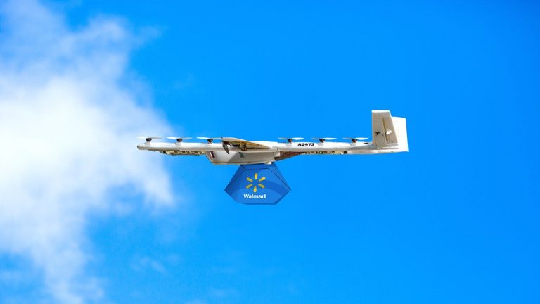 Shopping in the sky.  Google and Walmart will deliver parcels by drones