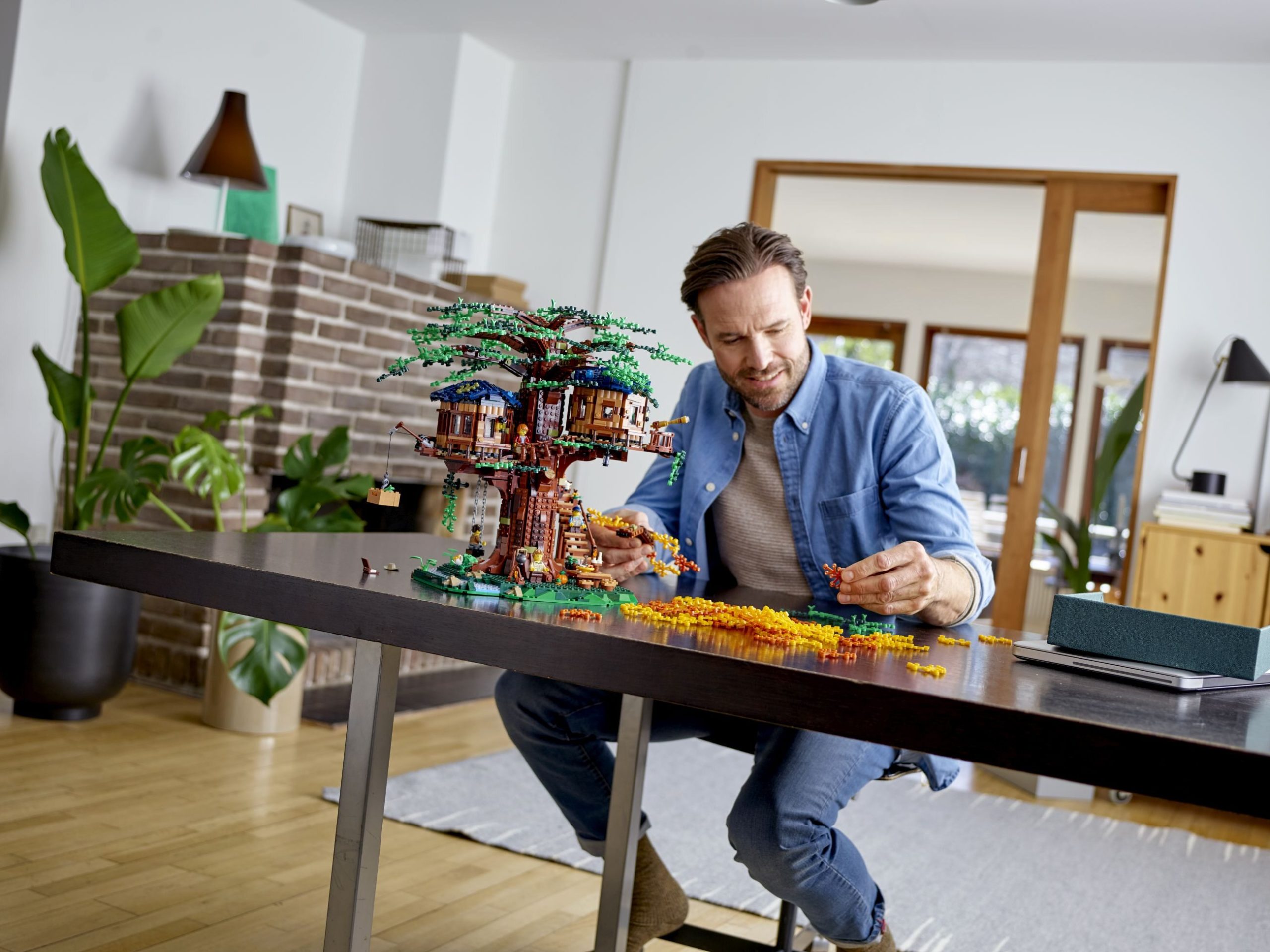 The most popular blocks in the world are made of plant plastic.  LEGO wants to be more "eco"