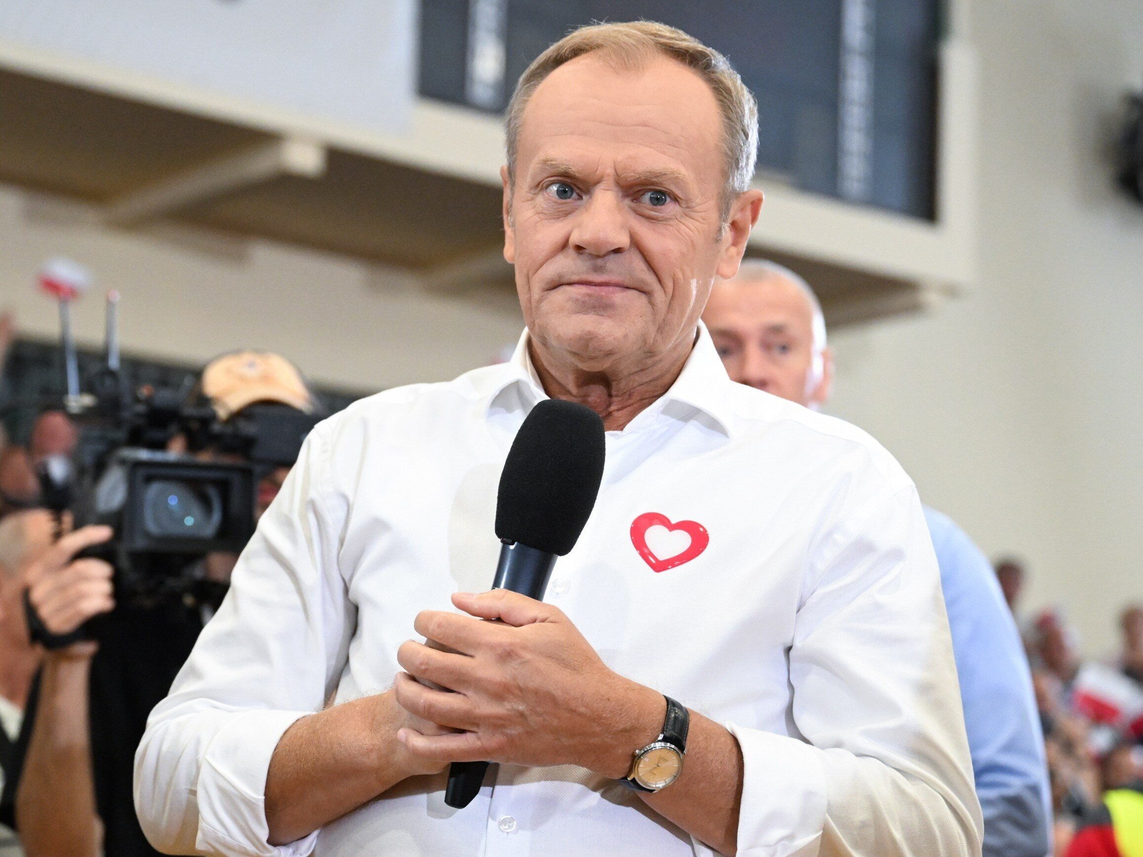 Donald Tusk about the debate on TVP.  “Whatever else they come up with, I know you'll be there.”