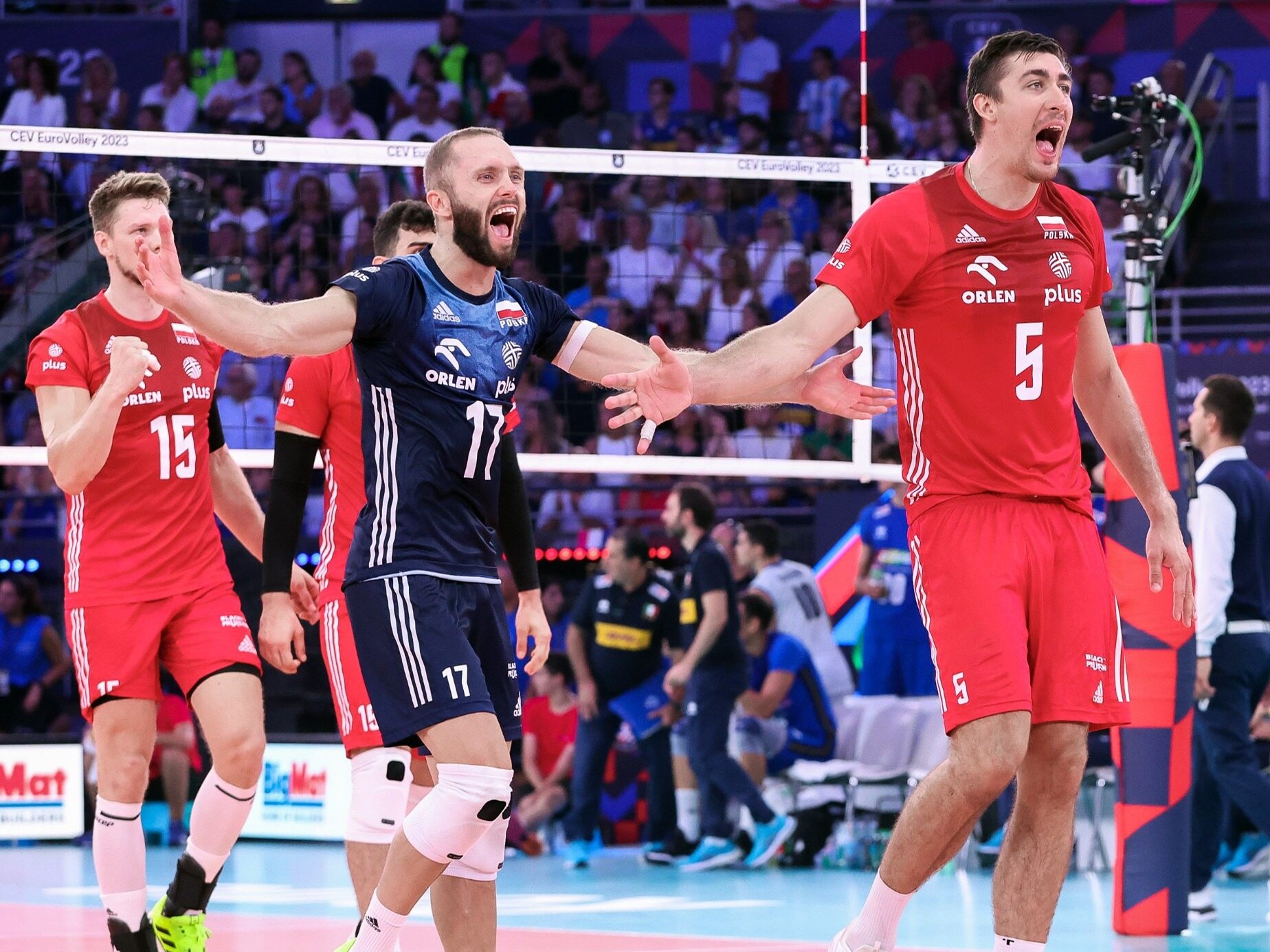 Polish volleyball players do not deviate from the winning path.  Bulgaria defeated!
