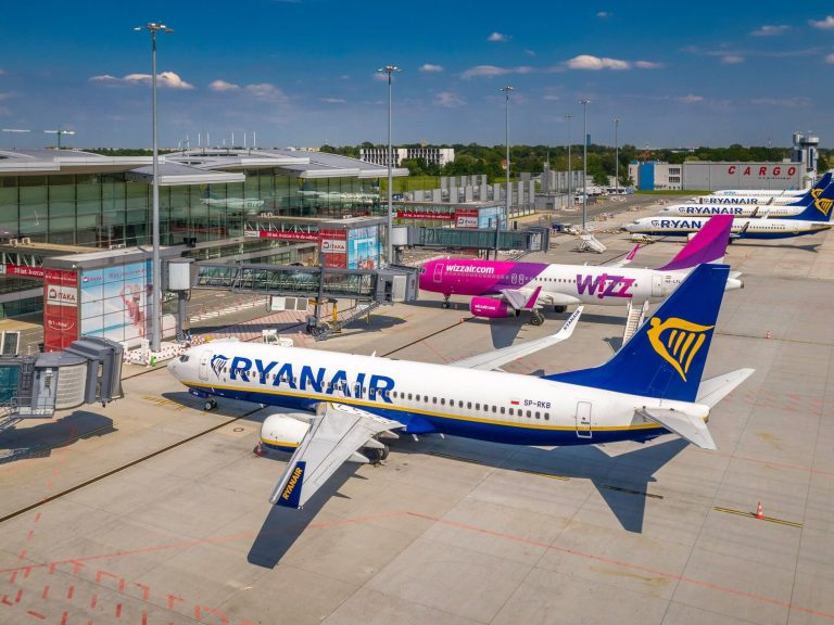 Promotion at Ryanair.  The airline is lowering ticket prices to one region in Europe