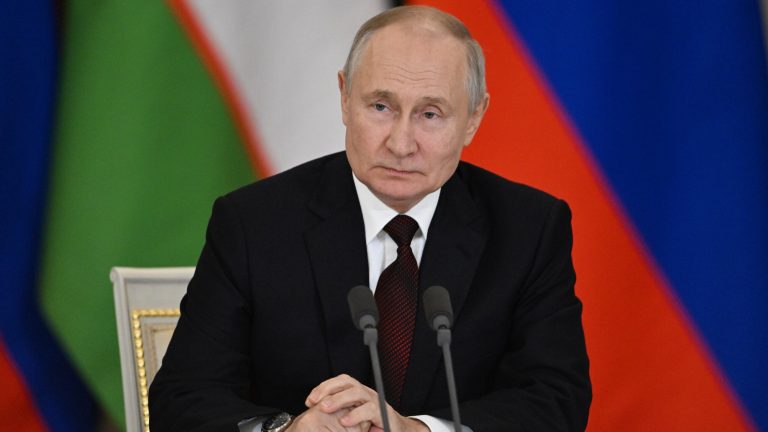 Putin himself dealt a symbolic blow to himself.  “He’s actually already dead.”