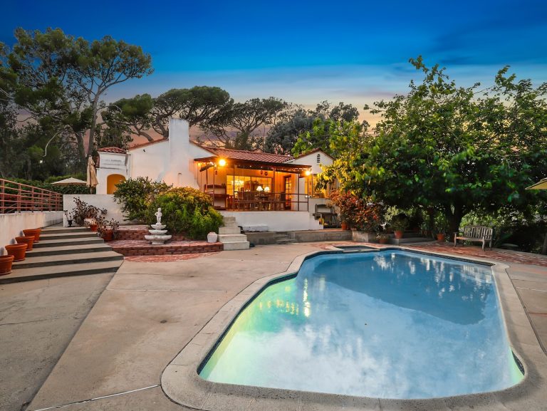 The house where Manson’s gang murdered two people is up for sale.  There are photos