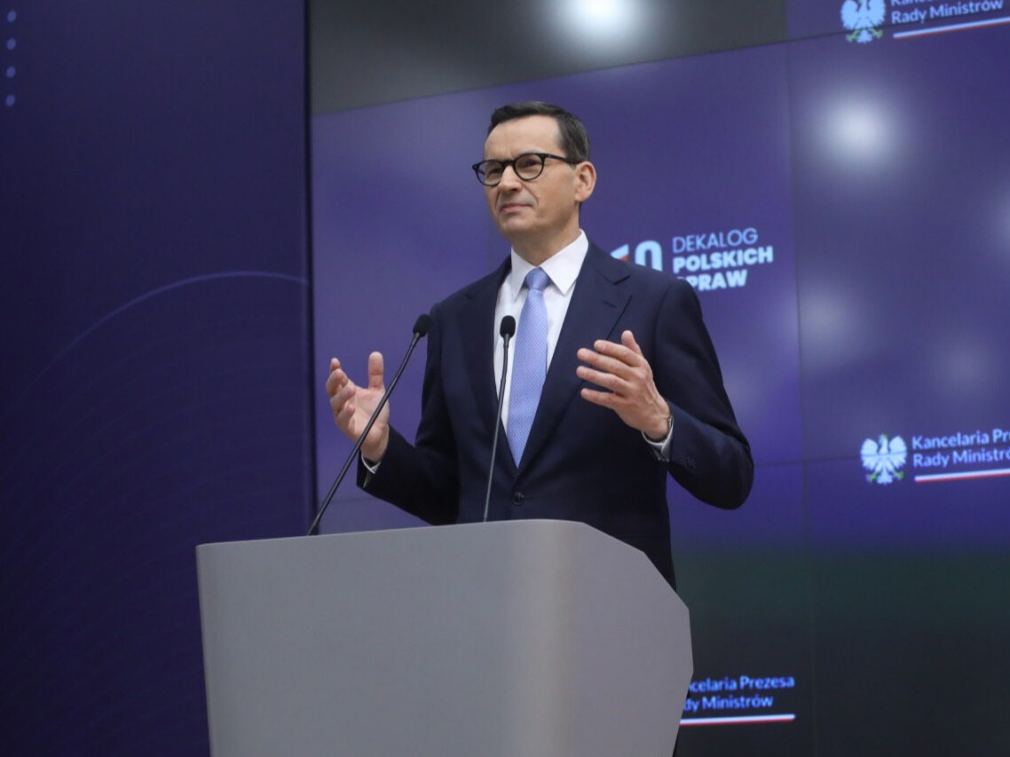 Prime Minister Morawiecki announces the implementation of the opposition's demands.  "It's also an offer"