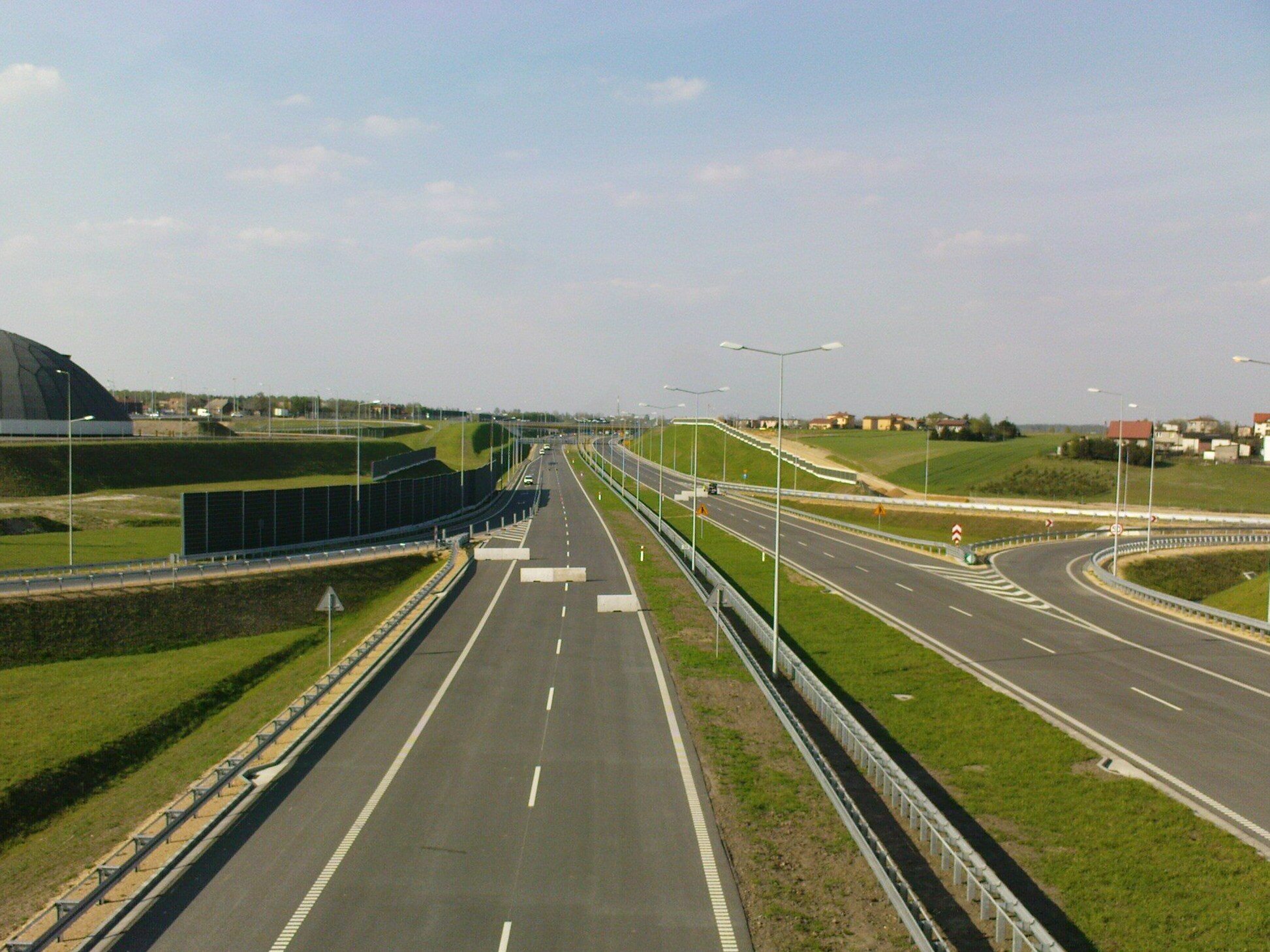 Renovation of the A1 motorway.  From October 30, there will be serious difficulties in the vicinity of Łódź