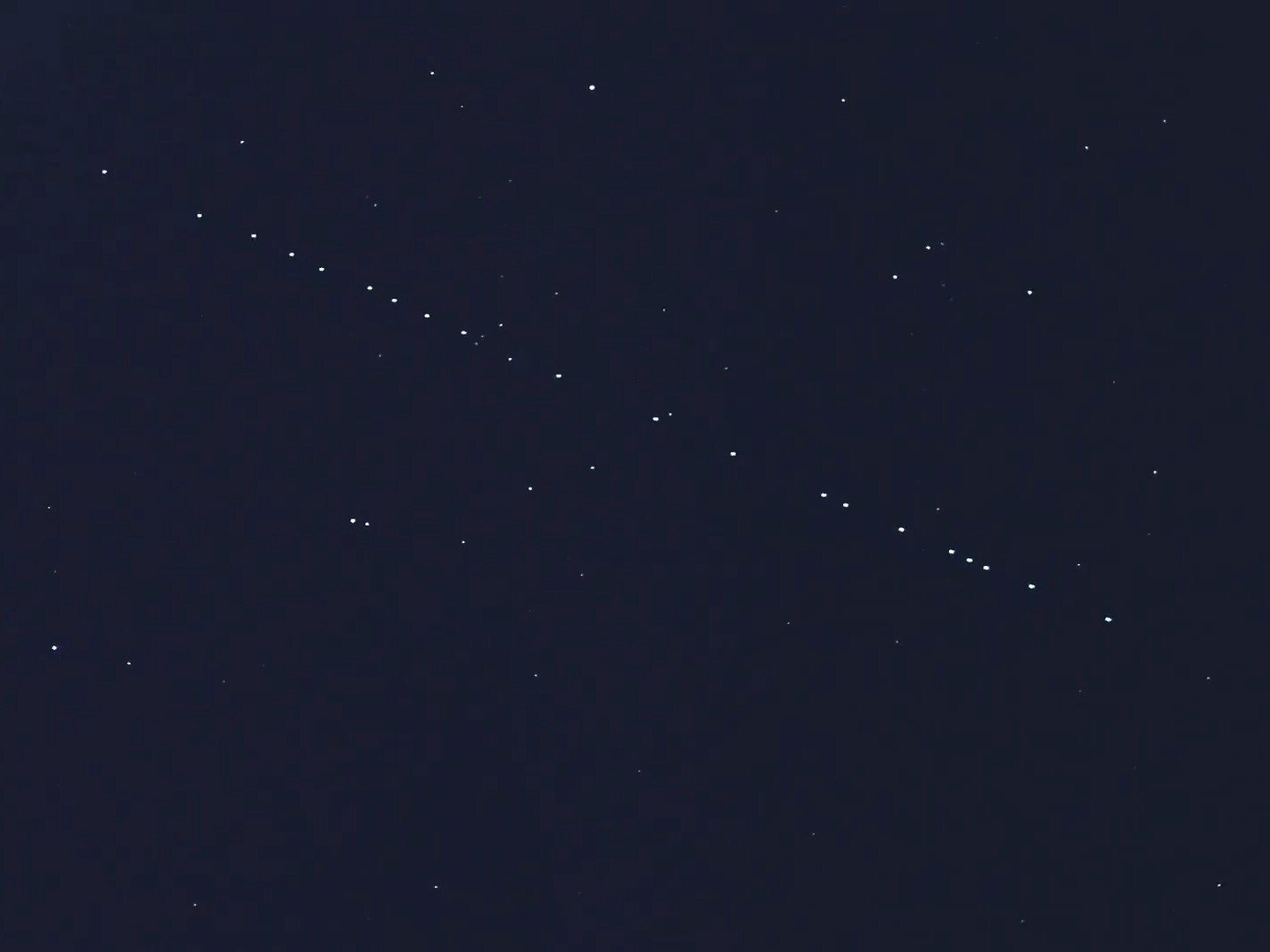 Space train over Poland on November 2.  When to look out for Starlinks?