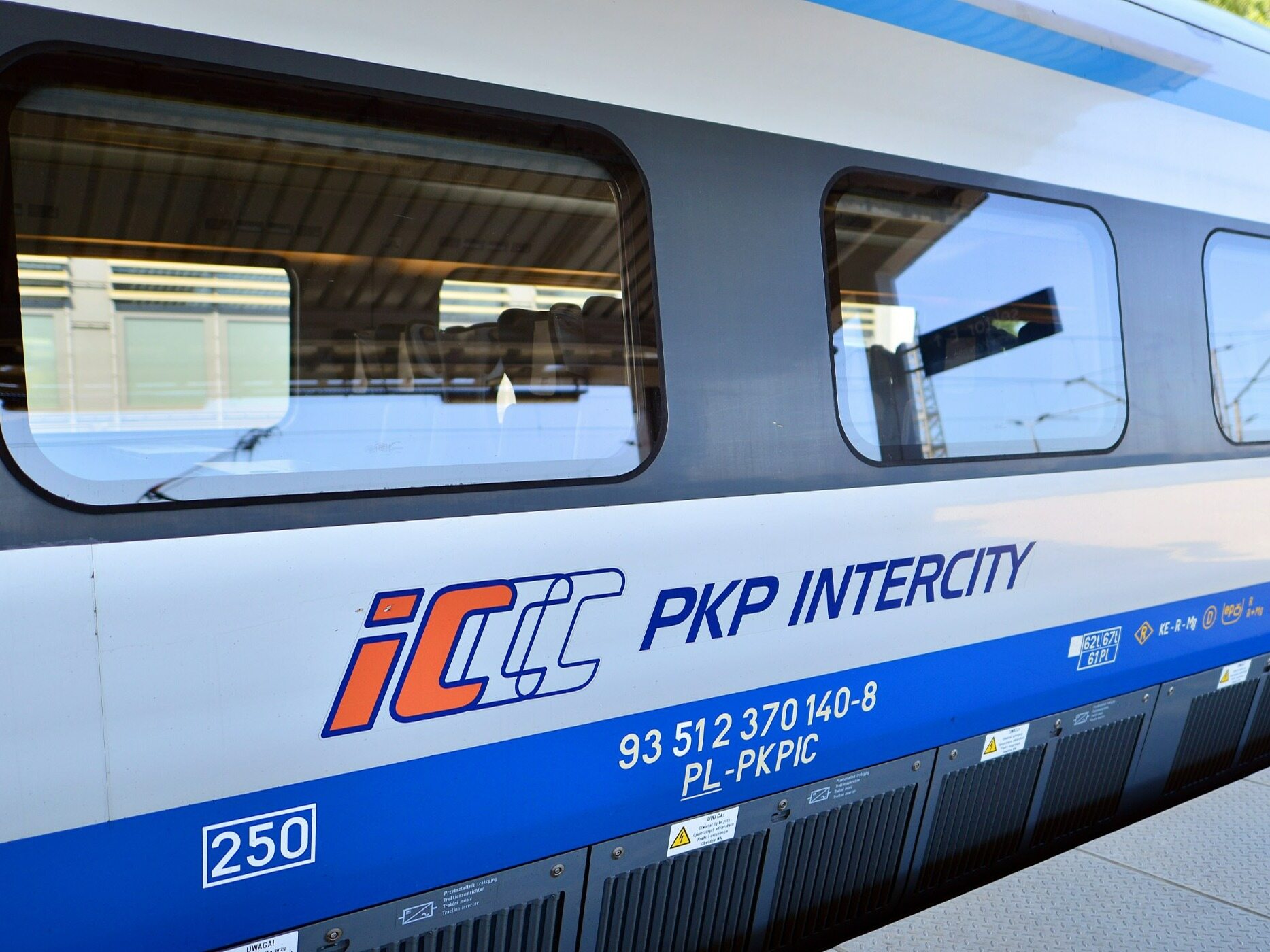 The PKP Intercity journey from Poland to Berlin is full of difficulties.  There are strikes on the railways