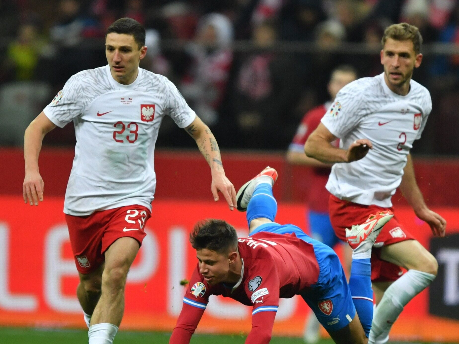 The Poles did not complete the task in the match against the Czech Republic.  Direct promotion to the Euro is impossible