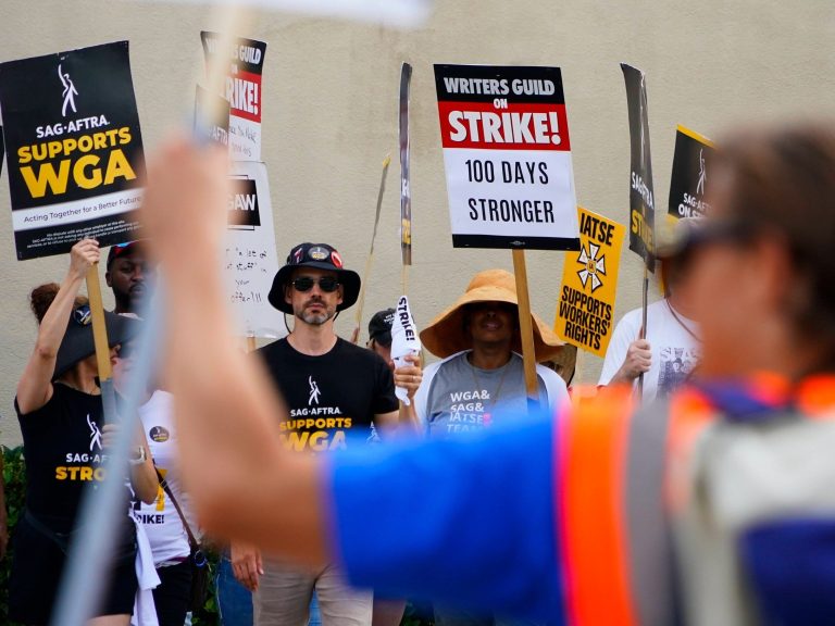 The end of strikes in Hollywood?  There is a preliminary settlement
