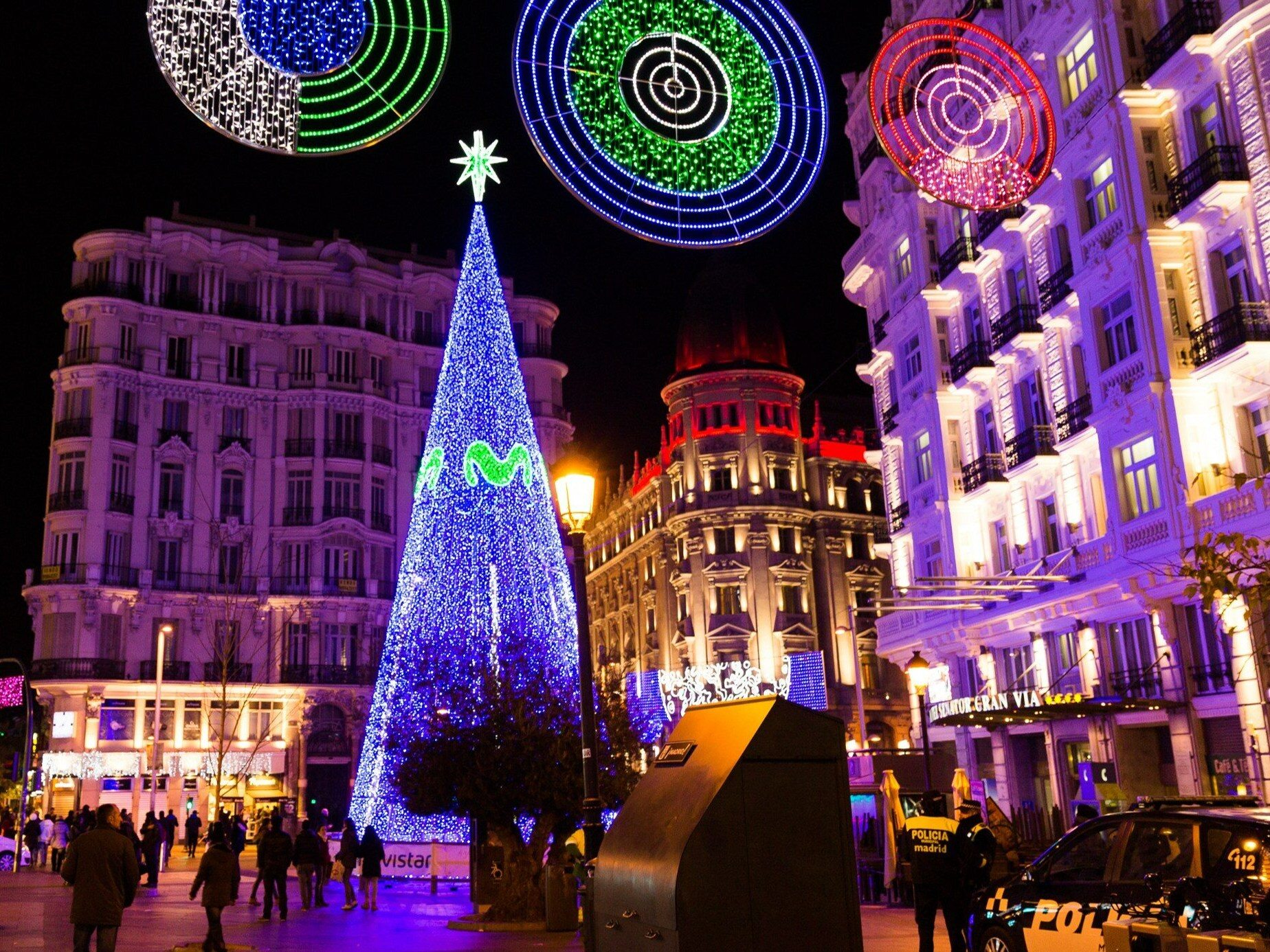 Alert level 'black' in Madrid.  It gets dangerous here before Christmas