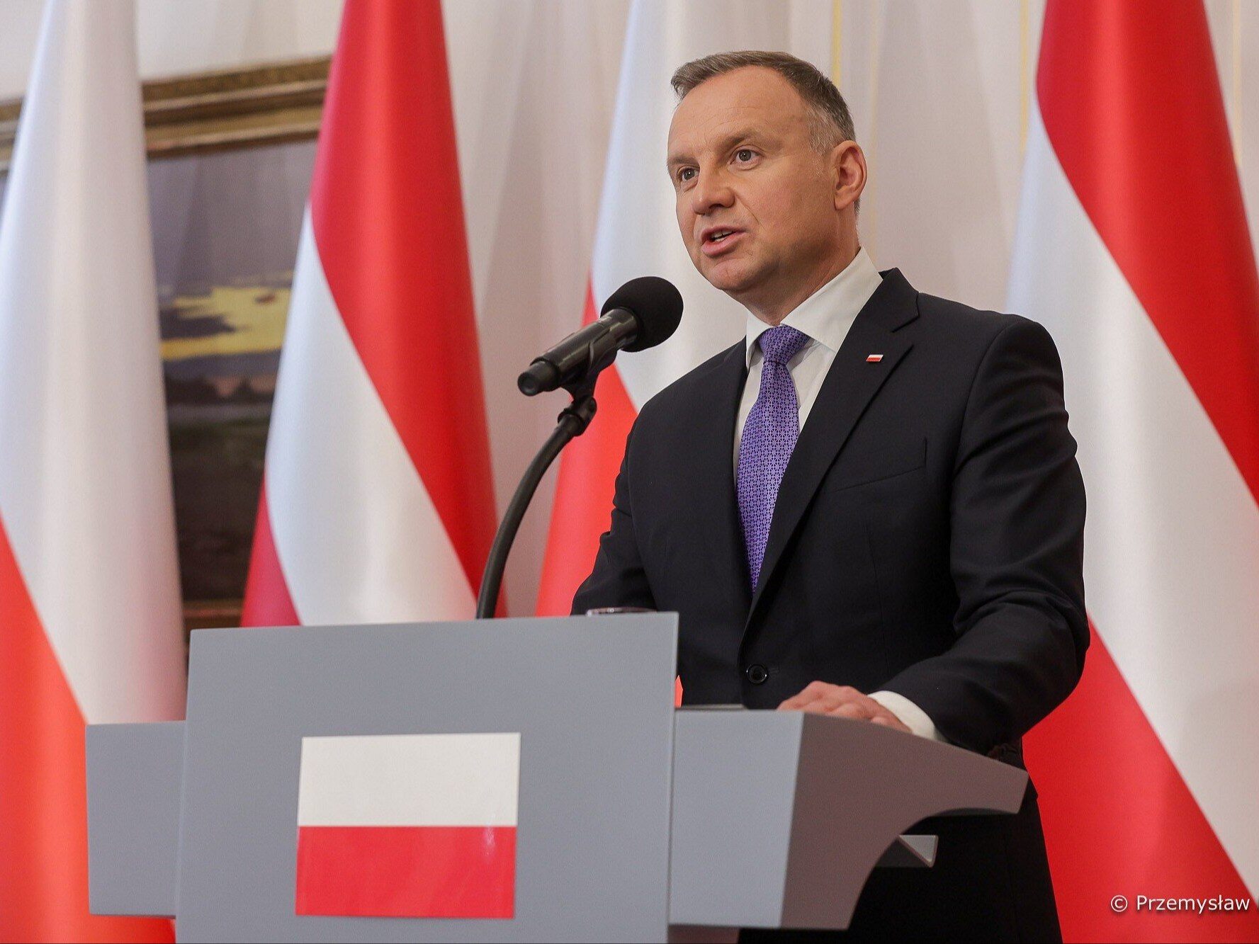 An important decision by Andrzej Duda.  The president vetoed the budget-related bill
