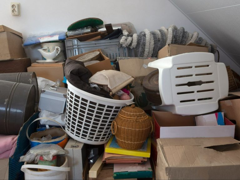 Difficulty getting rid of unnecessary items may indicate a disorder.  What is syllogomania?