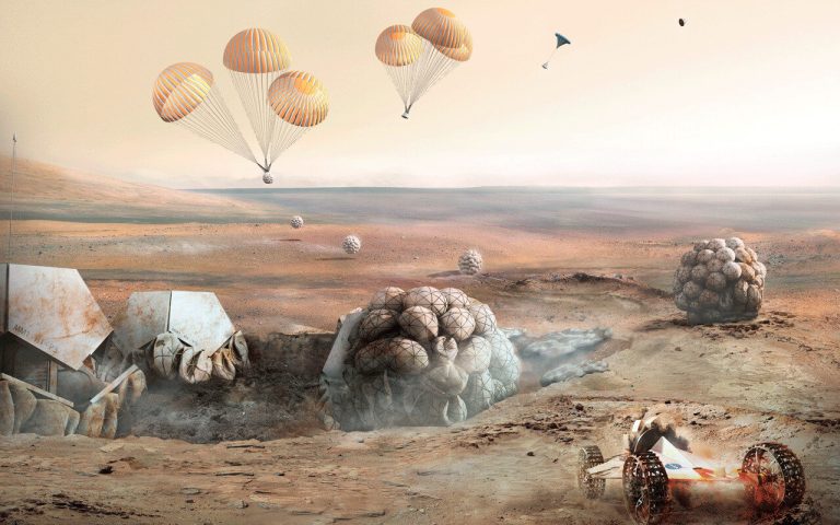 This is how the colonizers of Mars will live.  Famous designers showed visualizations