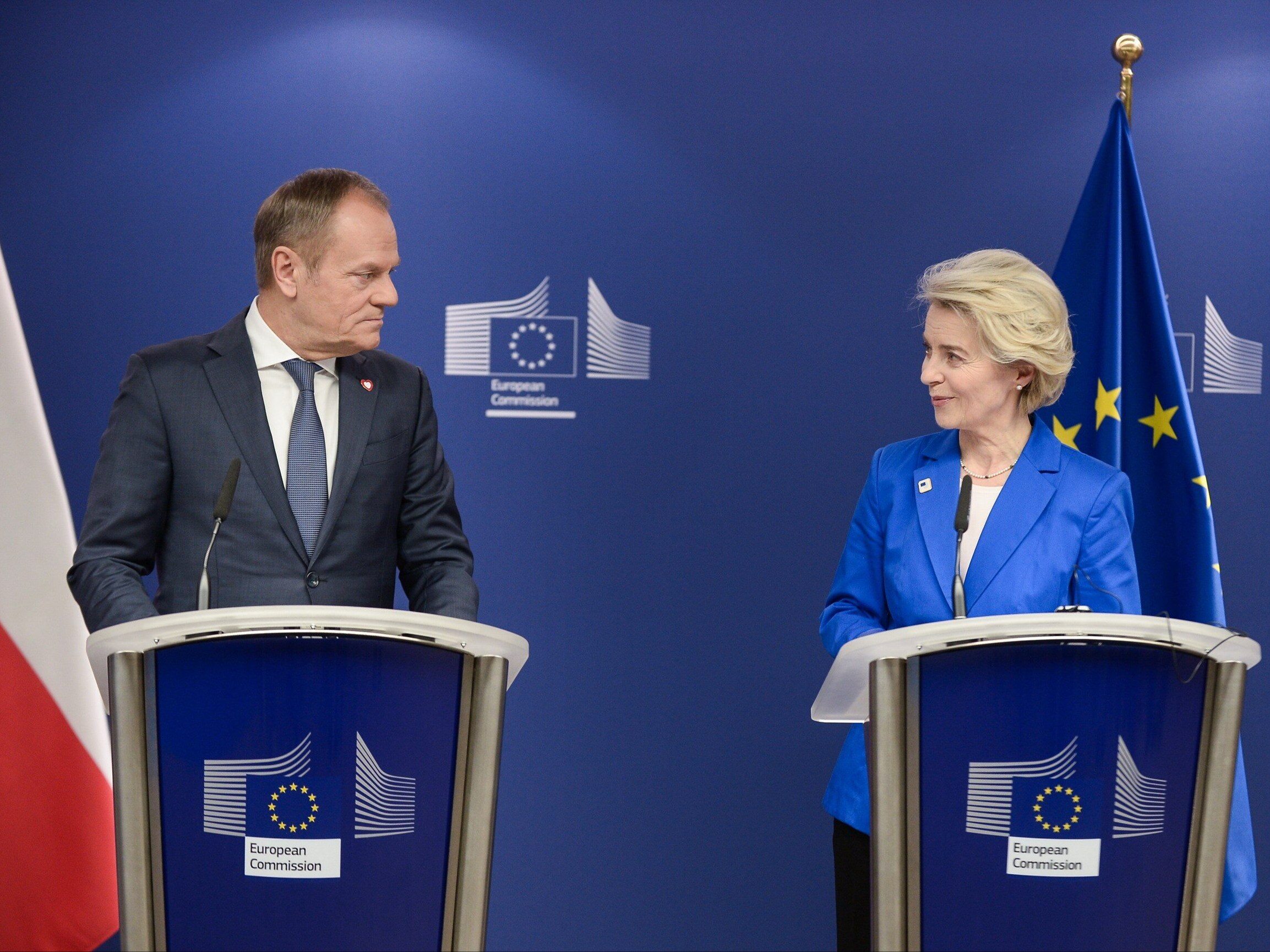 Tusk after meeting with von der Leyen.  My government has applied for payment from the KPO