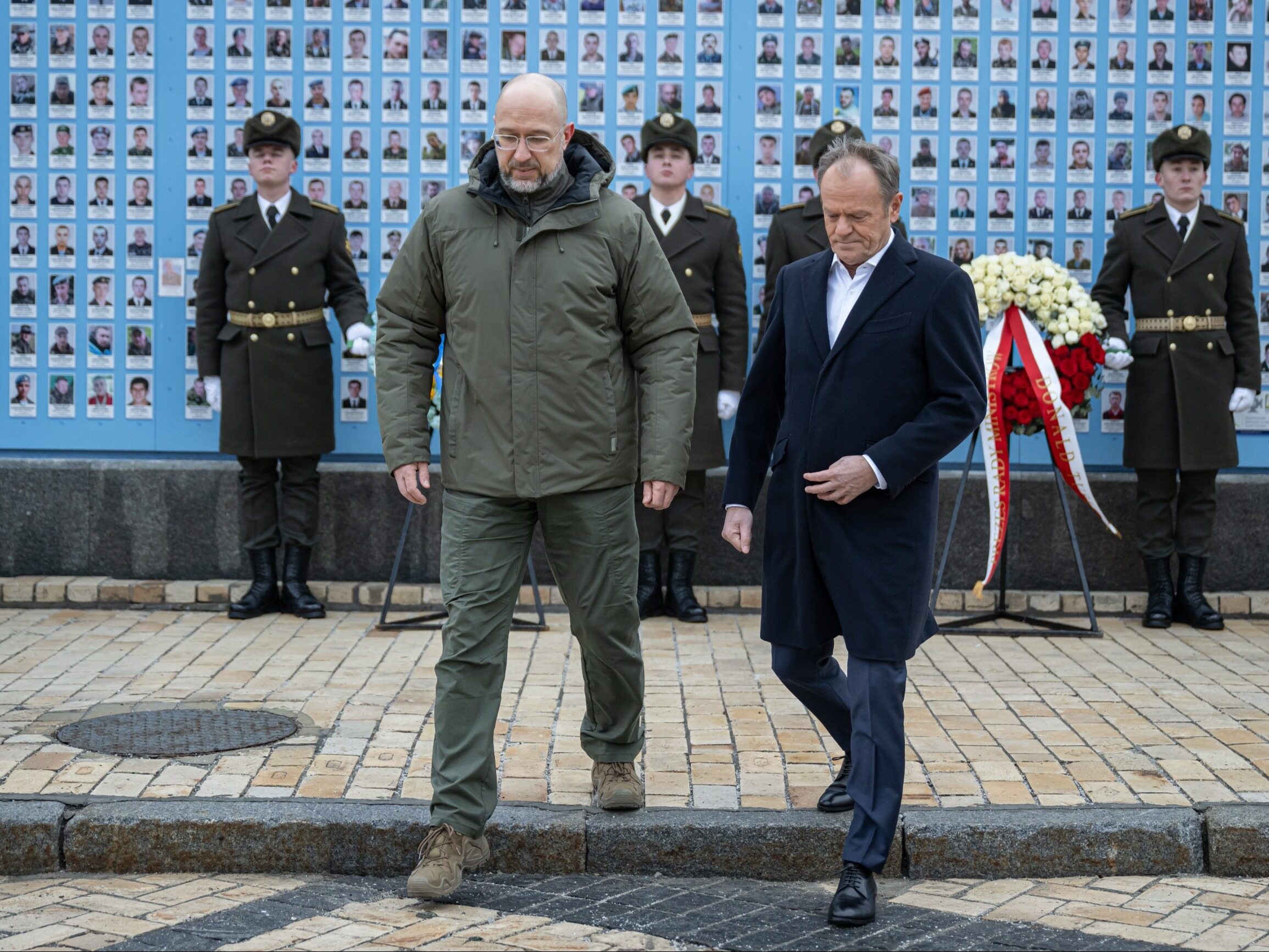 Donald Tusk in Kiev.  He revealed "one of the basic goals" of his visit