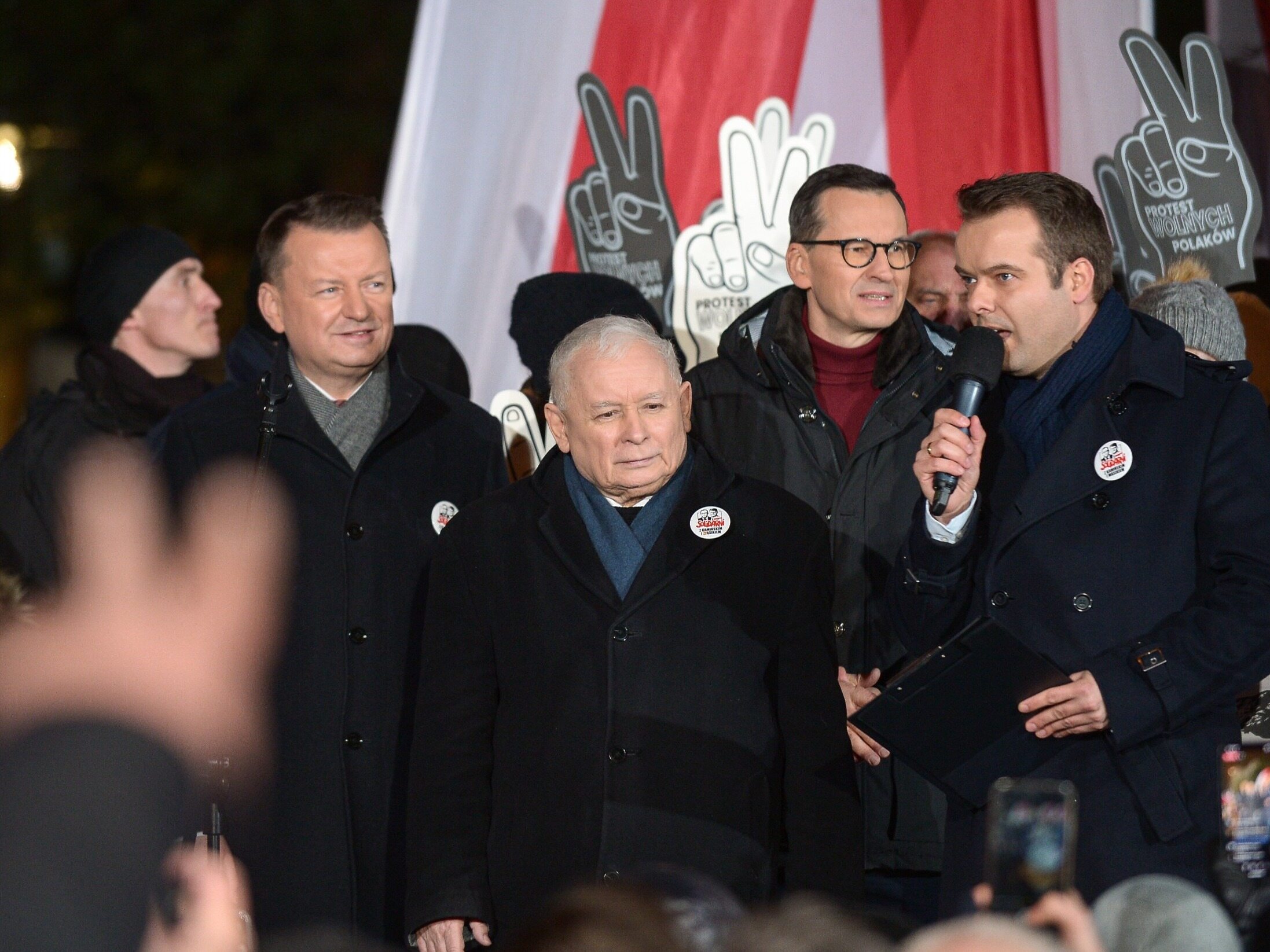 Kaczyński learned about the repeated pardon of Kamiński and Wąsik from the media.  "He was furious"
