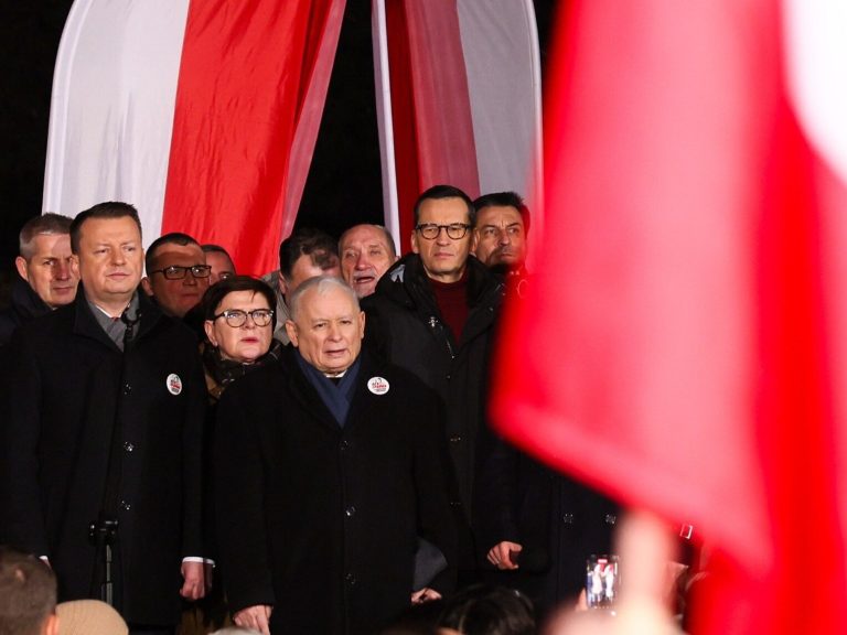 Kaczyński on the march: There is a plan to rob Poland and Poles greatly