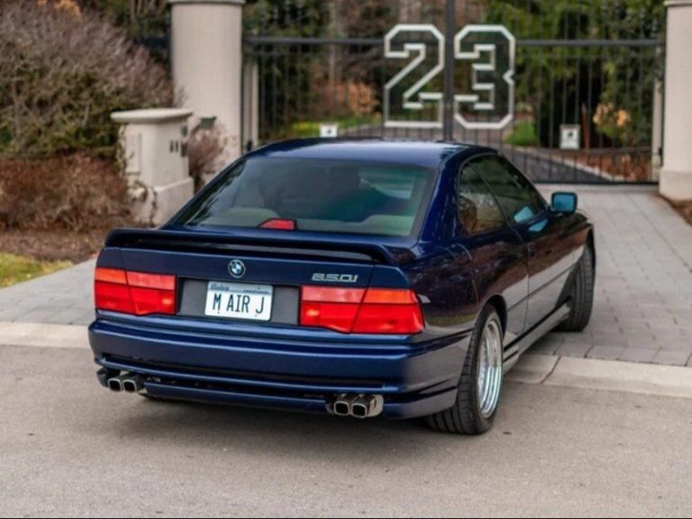 Michael Jordan’s car is available for purchase.  This is a unique BMW