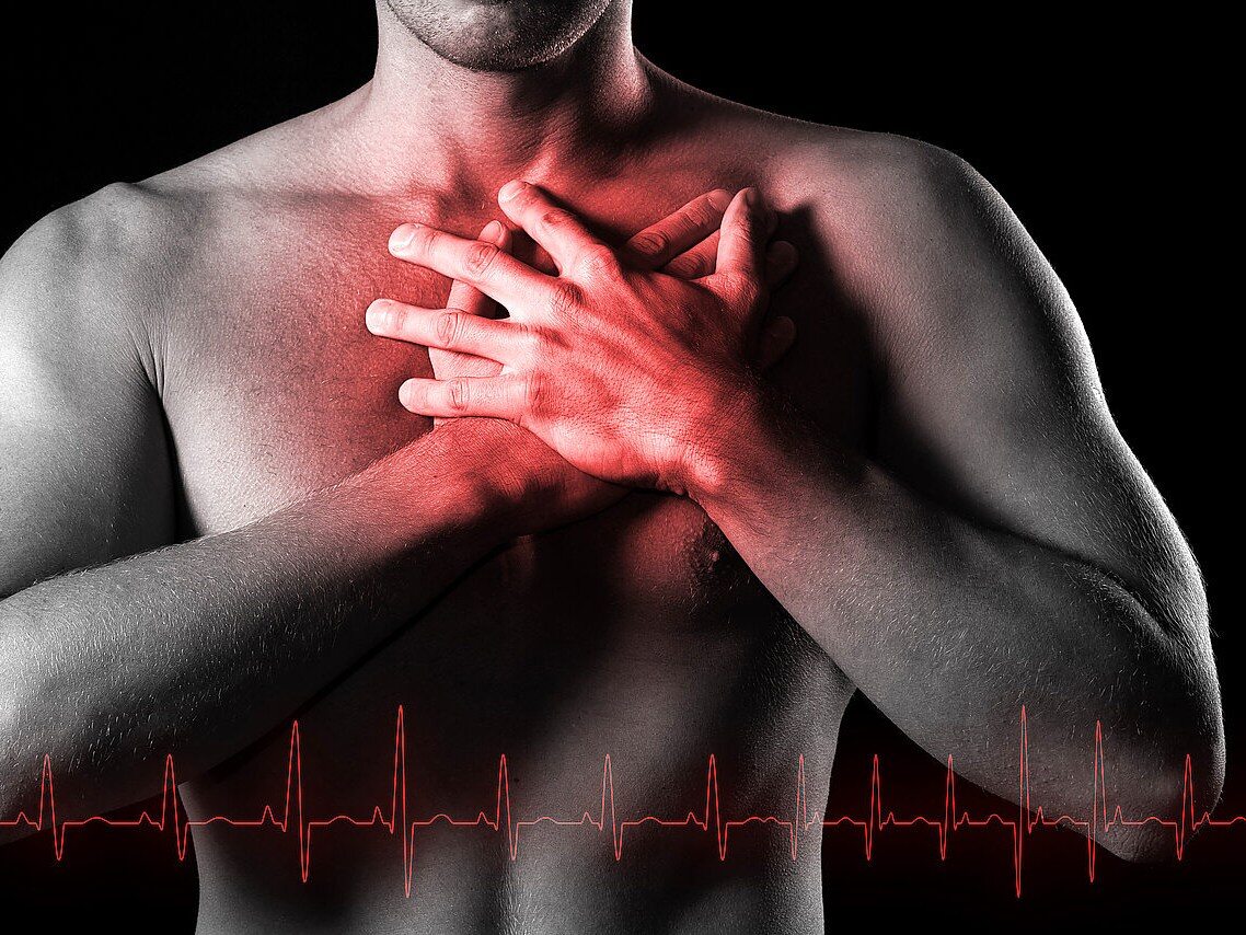 This symptom of a heart attack is inconspicuous and often appears after the holidays.  Don't ignore him!