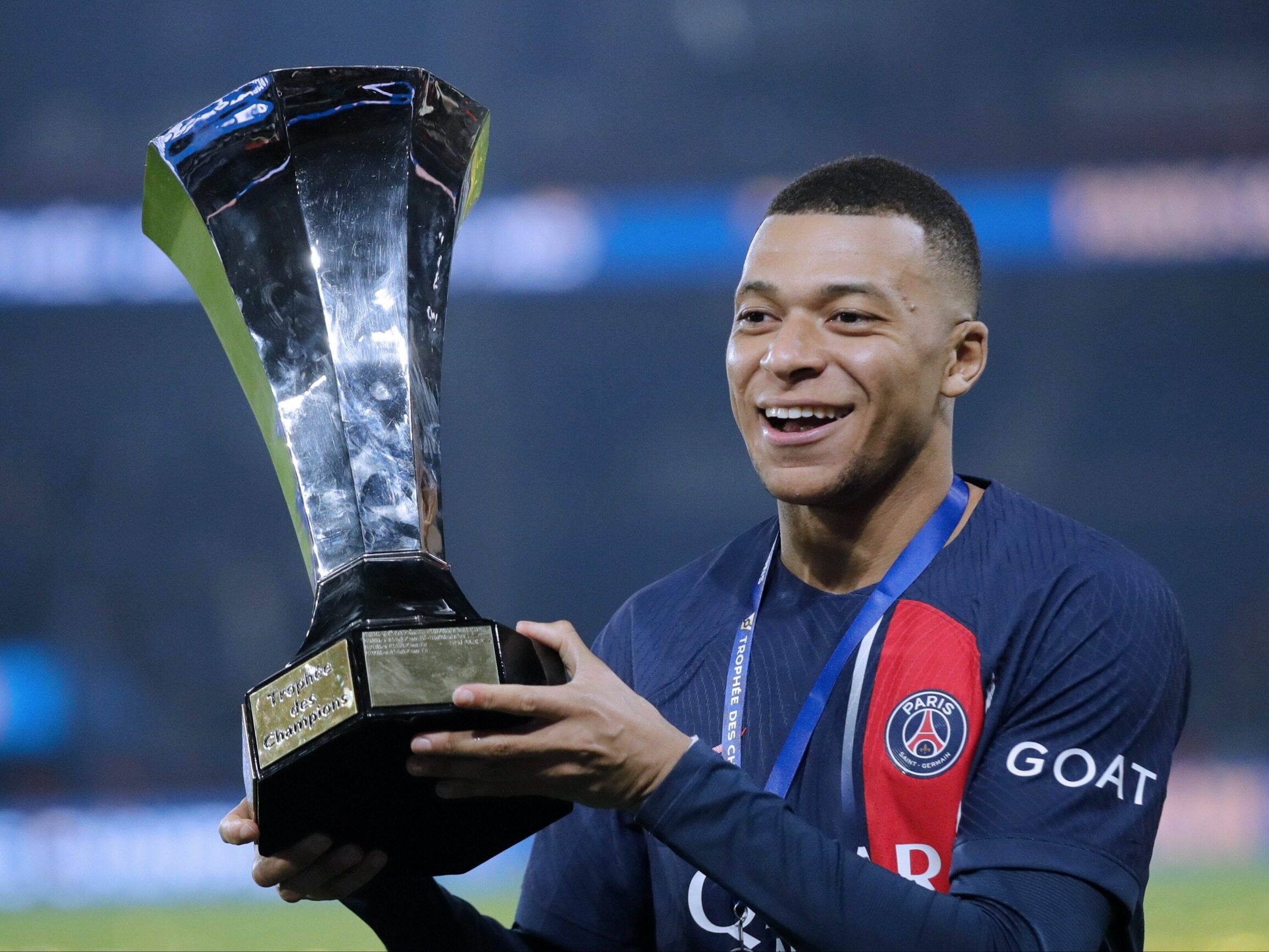 What about Kylian Mbappe at PSG?  The footballer spoke about the future