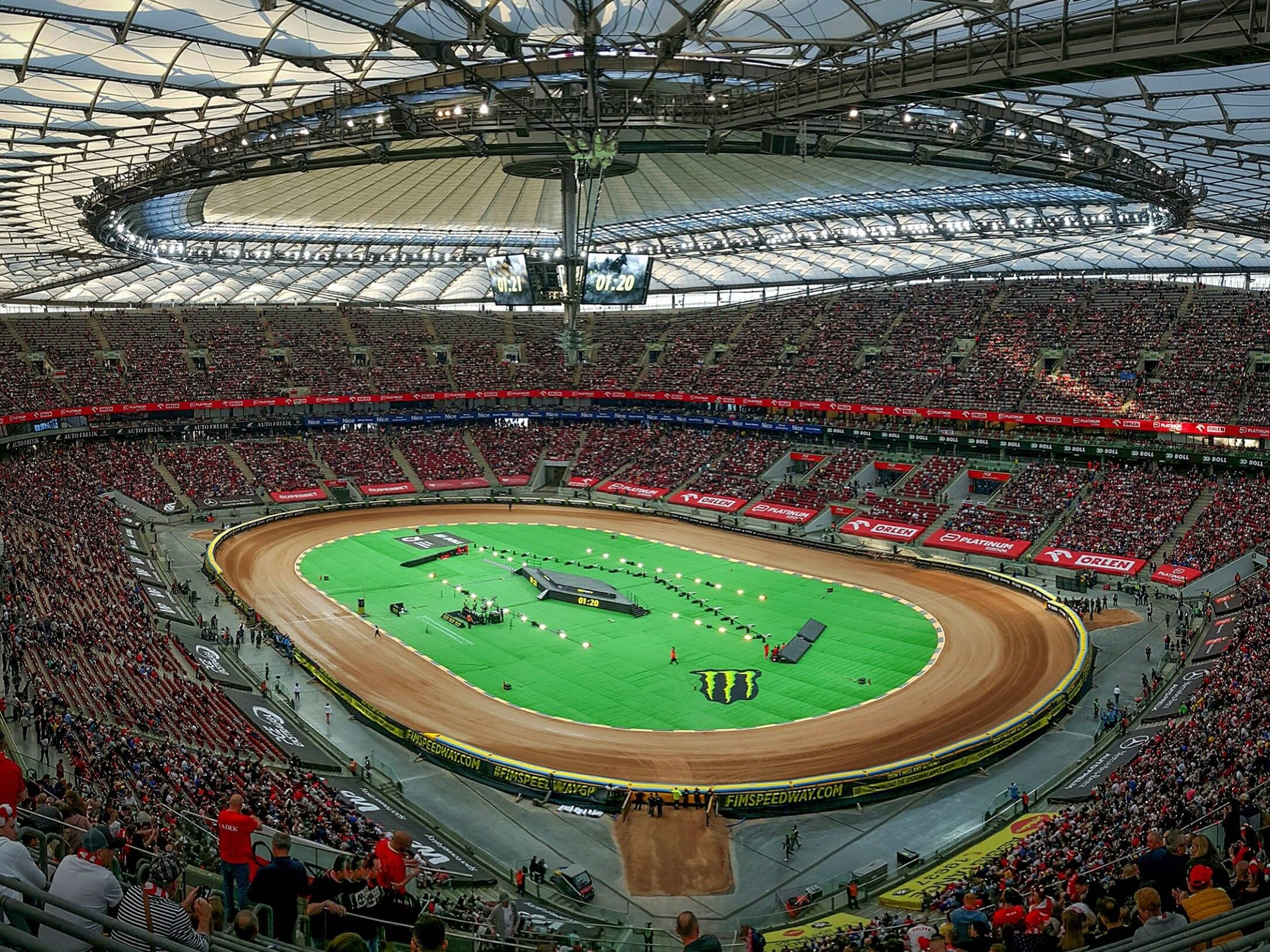 Great news.  PGE Narodowy may be full again