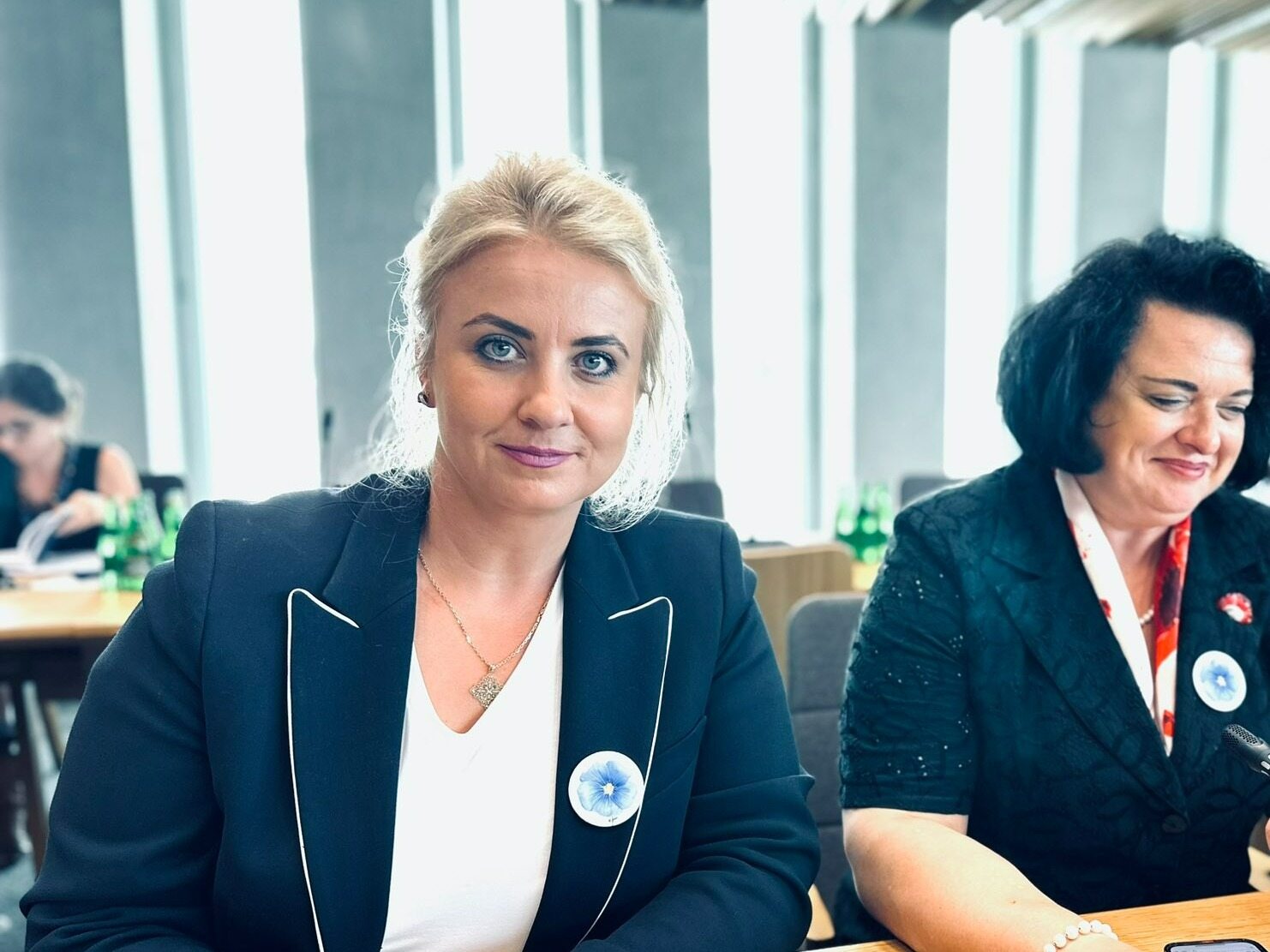 Katarzyna Sójka for "Wprost" regarding Hołownia's allegations.  "I was slandered"