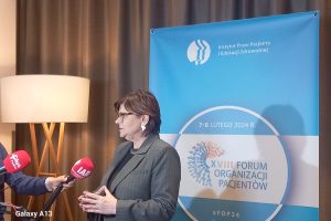 Minister Leszczyna at the Patient Organization Forum: A patient in the center is not an empty word