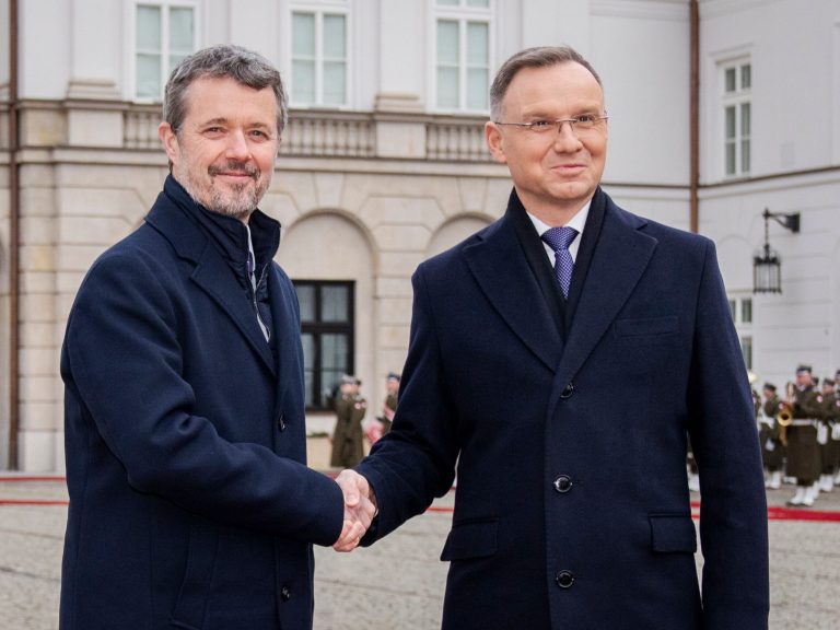 The King of Denmark is already in Poland.  This is his first visit abroad.  “This is a very important signal”