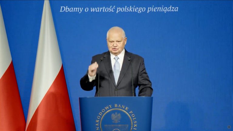 Glapiński triumphantly announces: inflation is over.  The conference of the president of NPB is underway