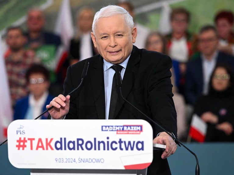 Jarosław Kaczyński referred to the farmers' protest.  He announced a march in Warsaw