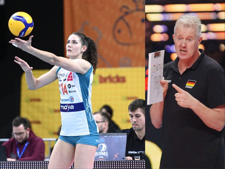 The German volleyball player recalls the beginnings of Heynen's work.  “It was obvious he didn't work with girls.”