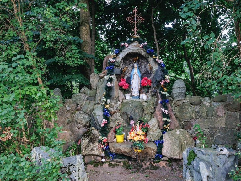 Shrines on a well-known trail were completely destroyed.  “I feel ashamed for the people who did this.”