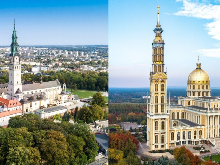 These are the best cities for pilgrimages in Poland.  Seniors feel especially good in them